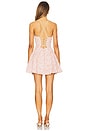 view 3 of 4 Estie Embroidered Mini Dress in Red Floral