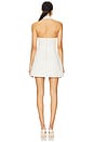 view 3 of 3 Nevelle Hourglass Halter Dress in Orchid White