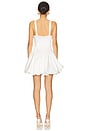 view 3 of 3 Oria Bubble Mini Dress in Orchid White