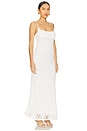 view 2 of 3 Adoni Crochet Midi Dress in Orchid White