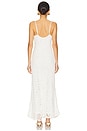 view 3 of 3 Adoni Crochet Midi Dress in Orchid White