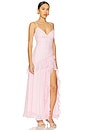 view 2 of 3 Yvanna Ruffle Maxi Dress in Soft Pink