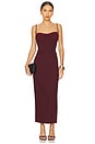 view 1 of 3 x REVOLVE Martini Midi Dress in Burgundy