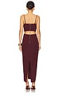 view 3 of 3 x REVOLVE Martini Midi Dress in Burgundy