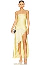 view 1 of 4 Lorenza Midi Dress in Canary Yellow