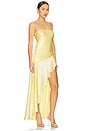 view 2 of 4 Lorenza Midi Dress in Canary Yellow