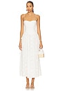view 1 of 3 Estie Broderie Maxi Dress in Orchid White