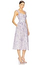 view 2 of 3 Malea Midi Dress in Blu Floral