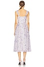 view 3 of 3 Malea Midi Dress in Blu Floral