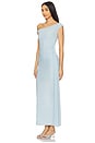 view 3 of 4 Layana Asymmetrical Dress in Light Blue