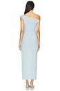 view 4 of 4 Layana Asymmetrical Dress in Light Blue
