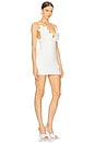 view 2 of 3 MINI VESTIDO DE FLORES INGRID in Orchid White