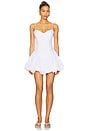 view 1 of 3 Lissett Poplin Mini Dress in Orchid White