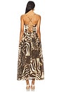 view 3 of 3 Estie Printed Maxi Dress in Brown Animal