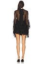 view 3 of 3 Anyssa Ruffle Mini Dress in Black