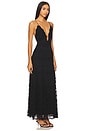 view 2 of 3 Sabrine Lace Maxi Dress in Acid Black