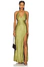 view 1 of 3 Yve Halter Dress in Khaki