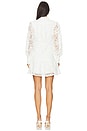 view 3 of 4 Remy Embroidered Mini Dress in Orchid White