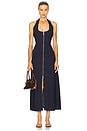 view 1 of 3 Martel Denim Midi Dress in Dark