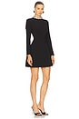 view 2 of 4 DELPHI ミニドレス in Black