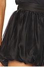 view 6 of 6 Oleana Organza Bubble Short in Black