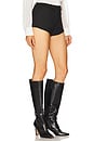 view 2 of 6 Jayla Faux Suede Mini Short in Black