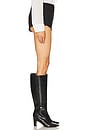 view 3 of 6 Jayla Faux Suede Mini Short in Black