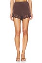 view 1 of 6 SHORT BONITA in Dark Chocolate
