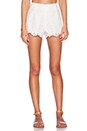view 1 of 4 Lace Shorts in White