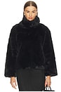 view 1 of 4 Renata Faux Fur Jumper in Black