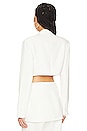view 3 of 4 Cassian Cut Out Blazer in Ivory