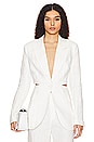 view 1 of 4 Domenica Cut Out Blazer in Ivory