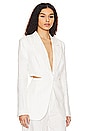 view 2 of 4 Domenica Cut Out Blazer in Ivory