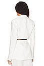 view 3 of 4 Domenica Cut Out Blazer in Ivory