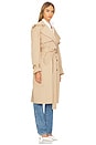 view 3 of 4 Halle Trench Coat in Tan