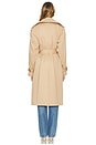 view 4 of 4 Halle Trench Coat in Tan