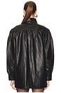 view 3 of 4 Clements Faux Leather Jacket in Black