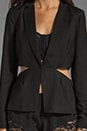 view 6 of 7 Cut Out Blazer in Black