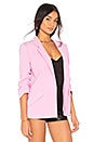 view 2 of 4 Tuck Sleeve Blazer in Marsh Pink