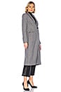 view 3 of 4 Check Coat in Grey Houndstooth