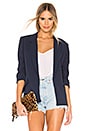 view 1 of 4 Tuck Sleeve Blazer in French Navy
