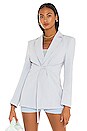 view 2 of 5 Emiliana Blazer in Dusty Blue