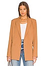 view 1 of 5 Athena Blazer in Chestnut