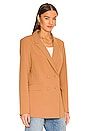 view 3 of 5 Athena Blazer in Chestnut