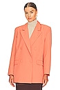 view 2 of 5 Oversized Blazer in Orange Fizz