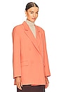 view 3 of 5 Oversized Blazer in Orange Fizz