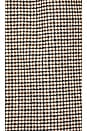 view 5 of 5 Oversized Check Trench in Brown Check