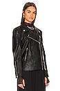 view 3 of 5 Oversized Biker Jacket in Black