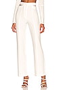 view 1 of 4 Kylie Cut Out Pant in Ivory