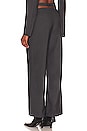 view 3 of 4 Wrap Front Pant in Charcoal